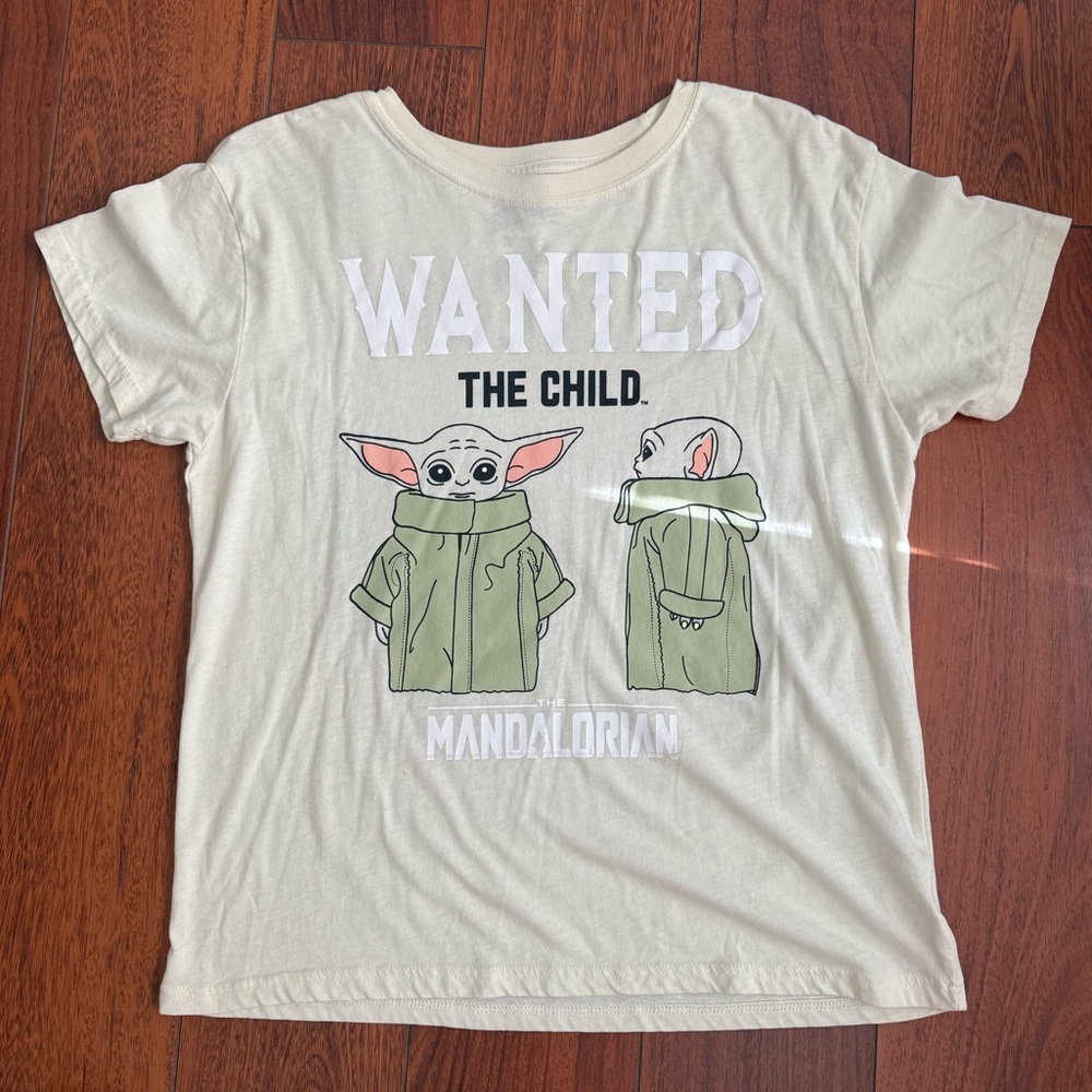 Star Wars Cream 'The Child' Short Sleeve Tee